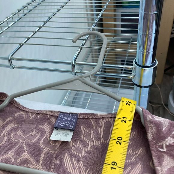 Hanky Panky Women's Dusty Rose Stretchy‎ Romantic Floral Brocade Jacket Size M - Picture 6 of 16